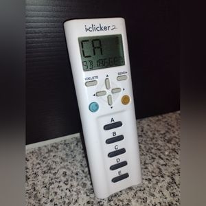 iClicker 2 - Student Remote For Multiple Choice (Classroom Response Control).